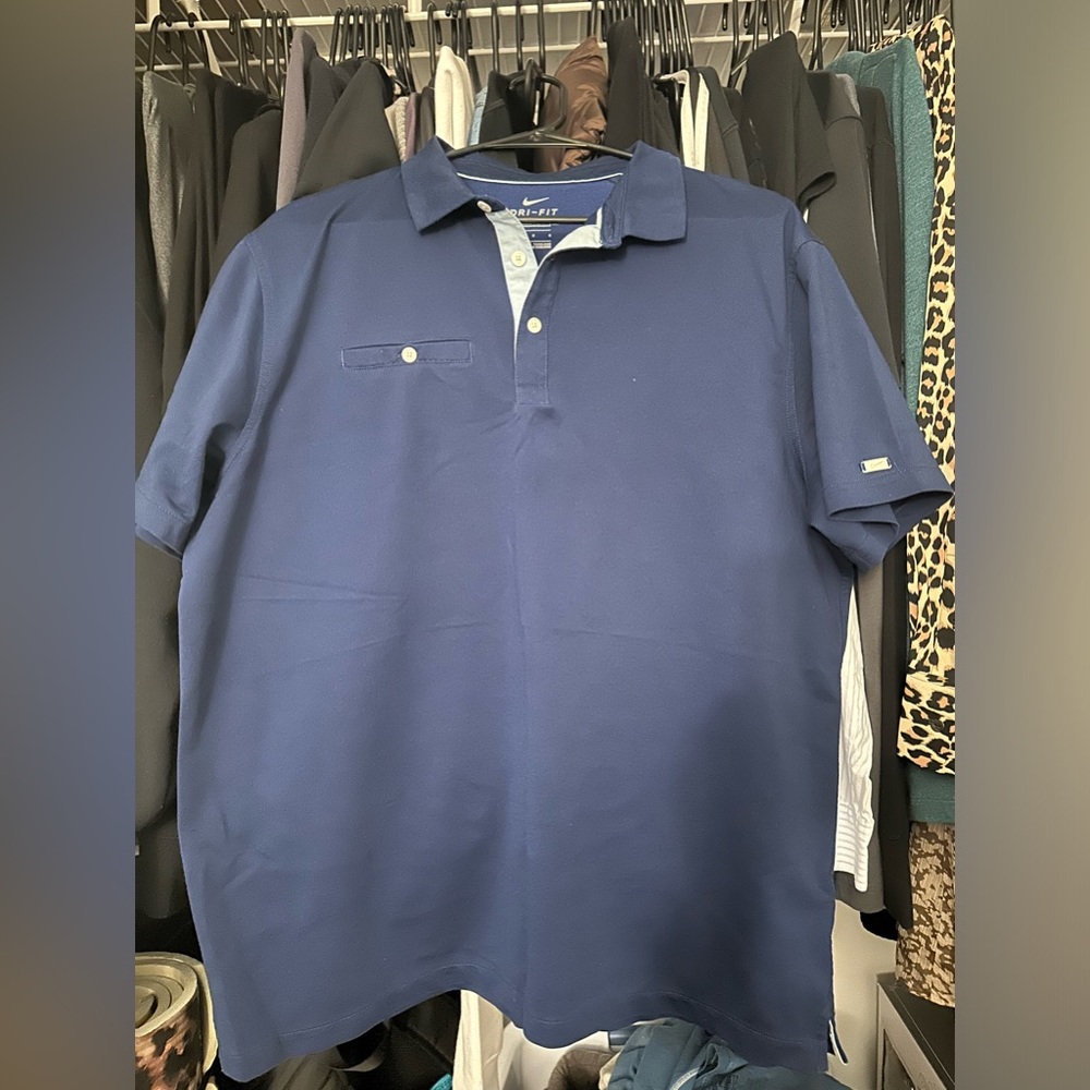 men’s drifit polo, new no tags